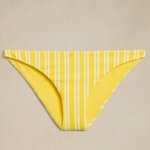 NWT! Banana Republic Onia Yellow Stripe Ashley Bikini Bottom - Multiple Sizes 🏝️